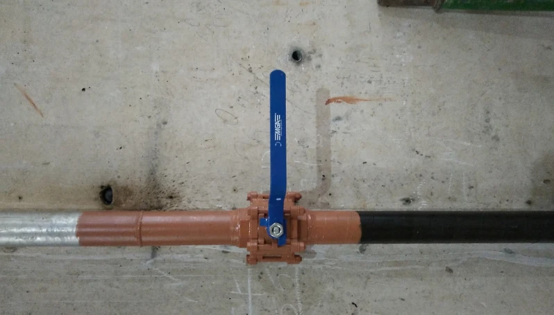 instalação de tubulação de gás Bombinhas