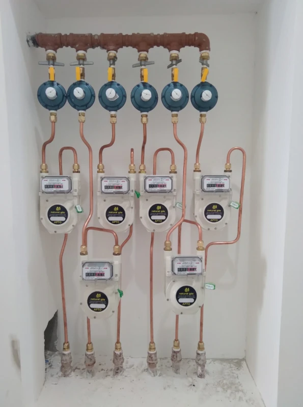 manutenção de regulador de pressão