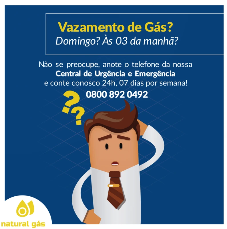manutenção de tubulação de gás predial