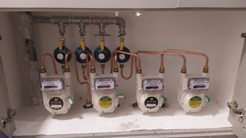 troca de registro de gás